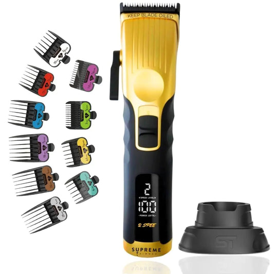 Supreme Trimmer 2-Speed Hair Clipper – Gold