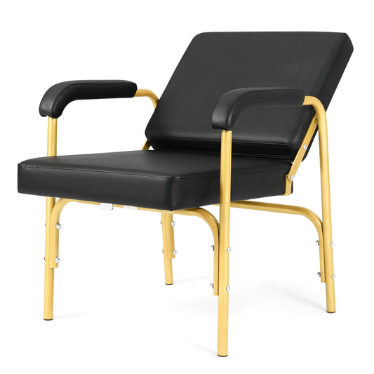 Artist Hand Shampoo Chair – Reclining Salon Chair (Gold)
