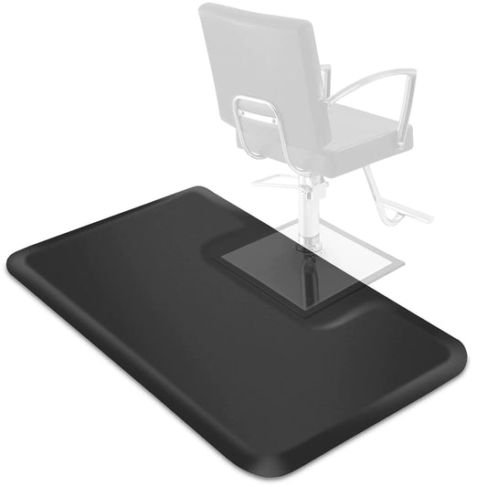 Saloniture 3x5 Anti-Fatigue Barber Mat – Black