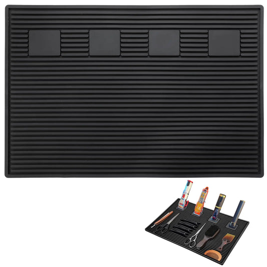 Yeesport Silicone Barber Tool Mat – Black
