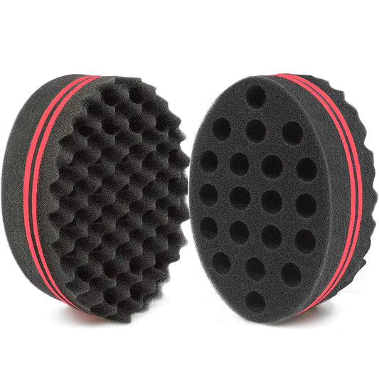 Hallo Big Holes Barber Hair Brush Sponge – Dreads & Curls